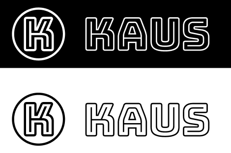 logo and wordmark of the Kaus brand
